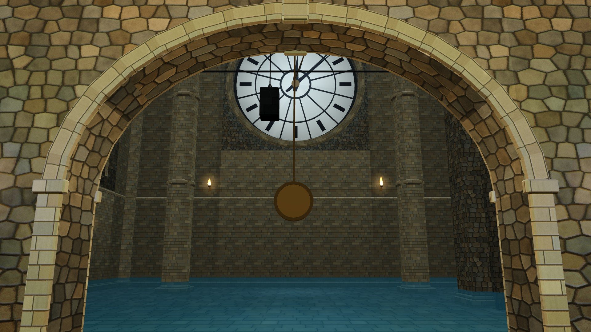 A rose window in the Bell Tower's archive.