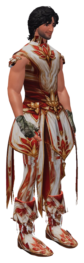 An Aedri Monk wearing fist wraps.